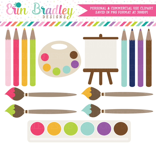 Art Painting Party Clipart