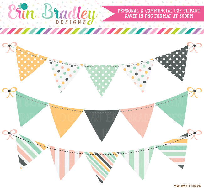 Commercial Use Bunting Graphics