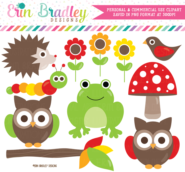 Forest Friends Clipart