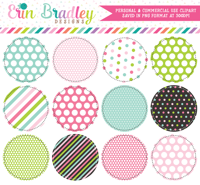 Multi Colored Circles Clipart