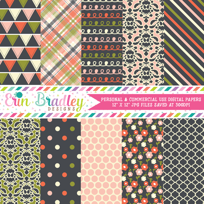 Wonderful Collection Digital Paper Pack